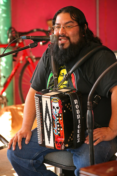 Accordion Player Roberto Rodriguez