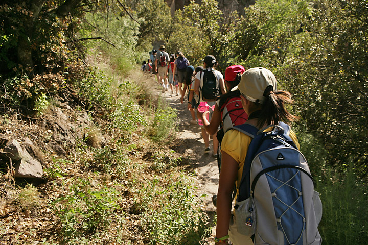 Camp hiking - Mile Zero Trail Association
