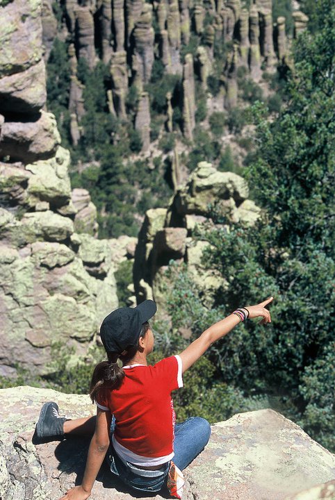 Camp Dos Cabezas in the Chiricahua Mountains