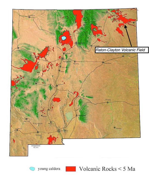 Raton Clayton Volcanic
